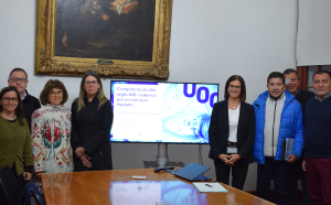 Consejo técnico de Formación Fundamental PUCV se reunió con expertas españolas en competencias digitales