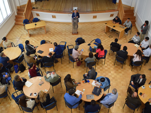 Universidad desarrolló taller para profesores que forman a estudiantes de primer año