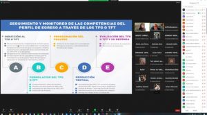 “Taller de Apoyo a la Elaboración de trabajo final de grado o título” incorporará conversatorios para acompañamiento específico a estudiantes