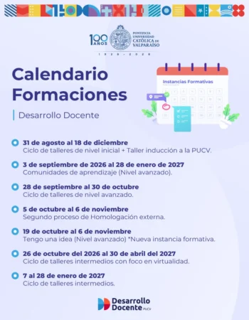 calendario formaciones